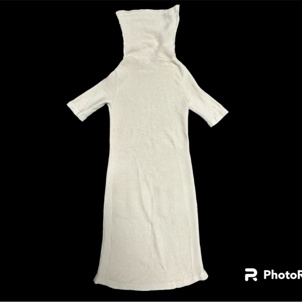 Moda international cotton/cashmere knitted dress. Like new. - Picture 2 of 7